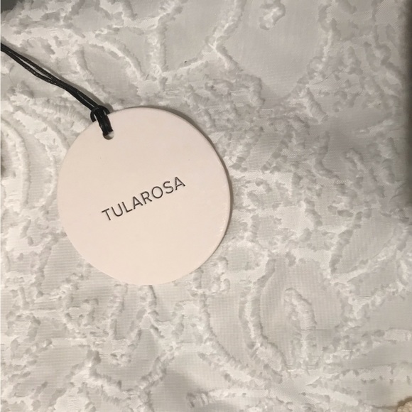 NWT Tularosa Bailey Tunic Mini Dress in Lace White and Cream Size XS - Picture 8 of 10